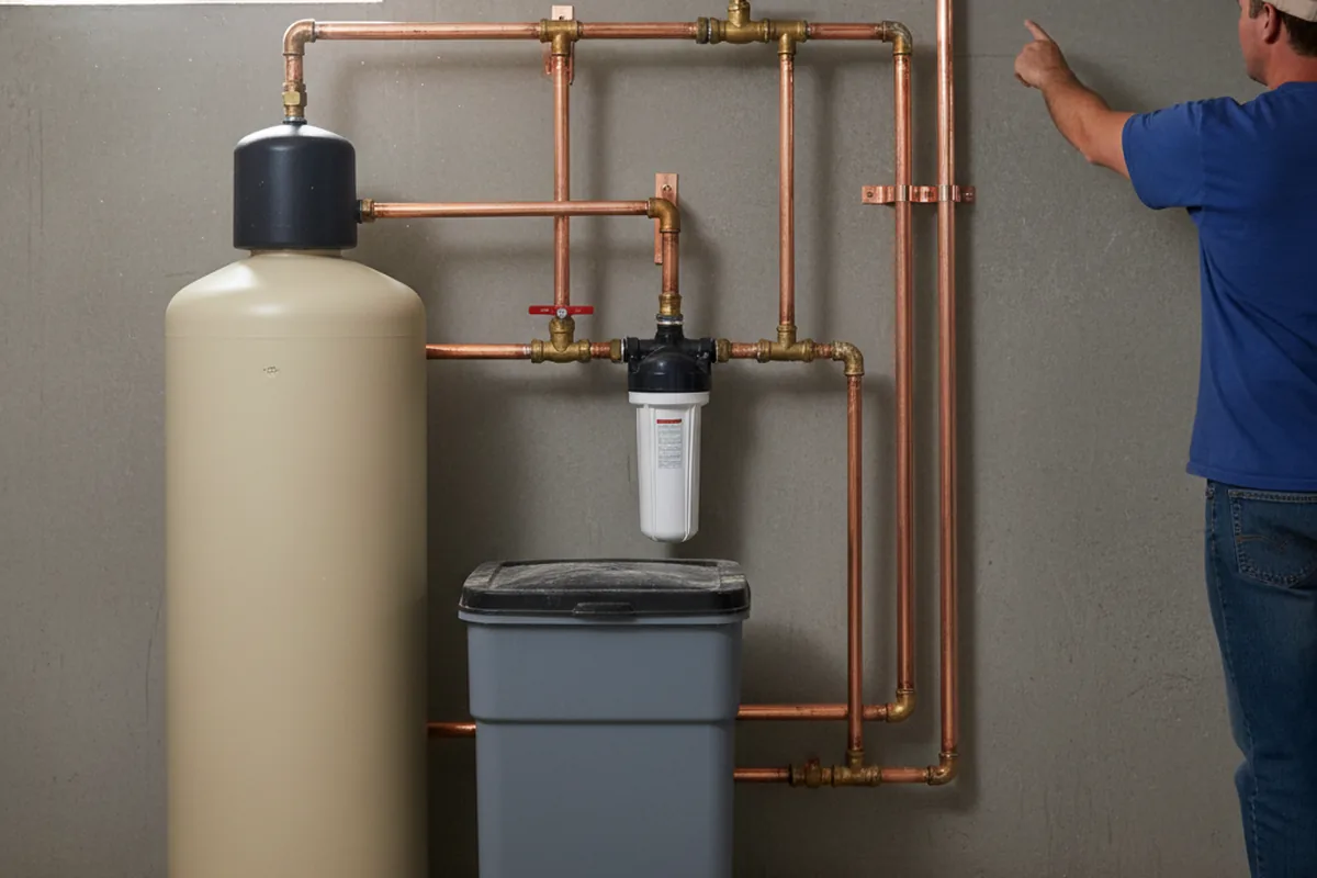 Whole-house water treatment system installed in Taylors Falls